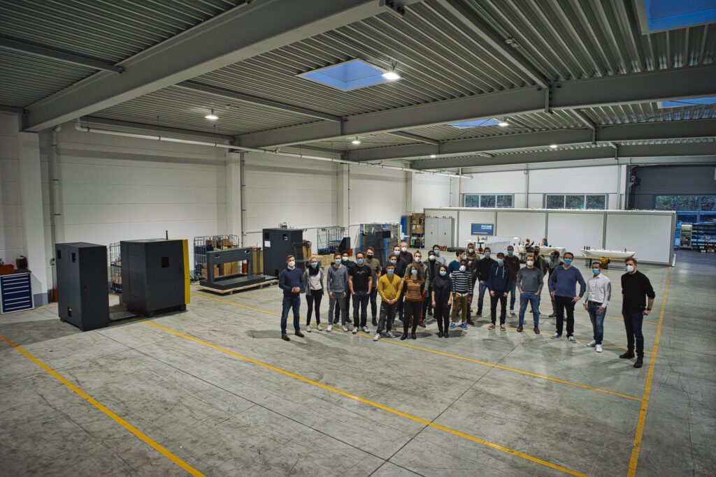 Offizielle Eröffnung neuer Standort (Werk 2) Pulsar Photonics GmbH in Aachen Velautenheide