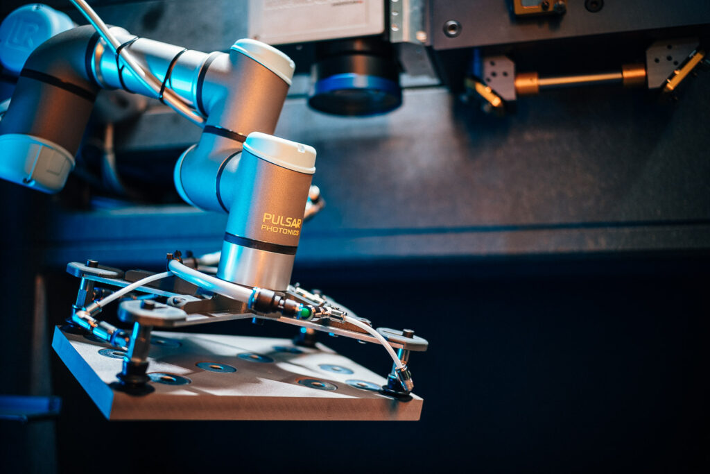 Automation und Robotik im Laseranlagenbau