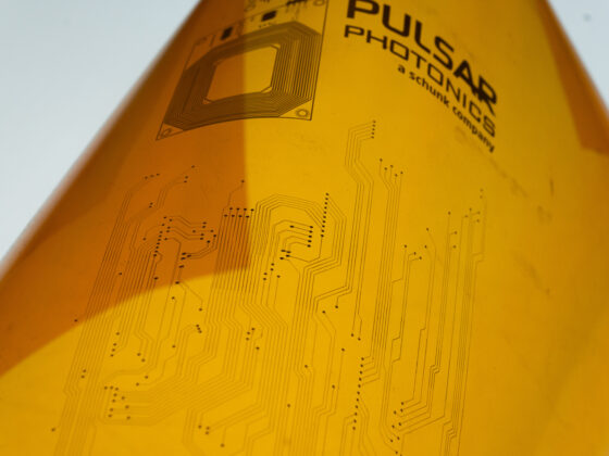 Flexible Elektronik, Lasermikrostrukturierung