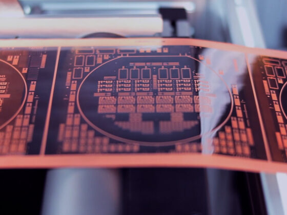 Flexible Elektronik, Lasermikrostrukturierung