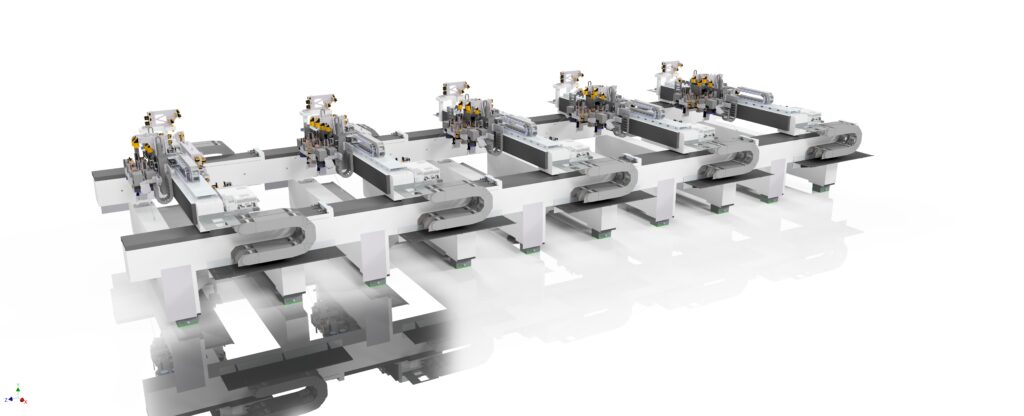 großflächige Lasermikrobearbeitung, große Flächen bearbeiten, Multistrahlbearbeitung